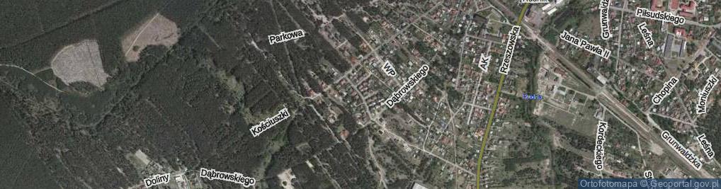 Zdjęcie satelitarne Hompescha Ferdynanda ul.